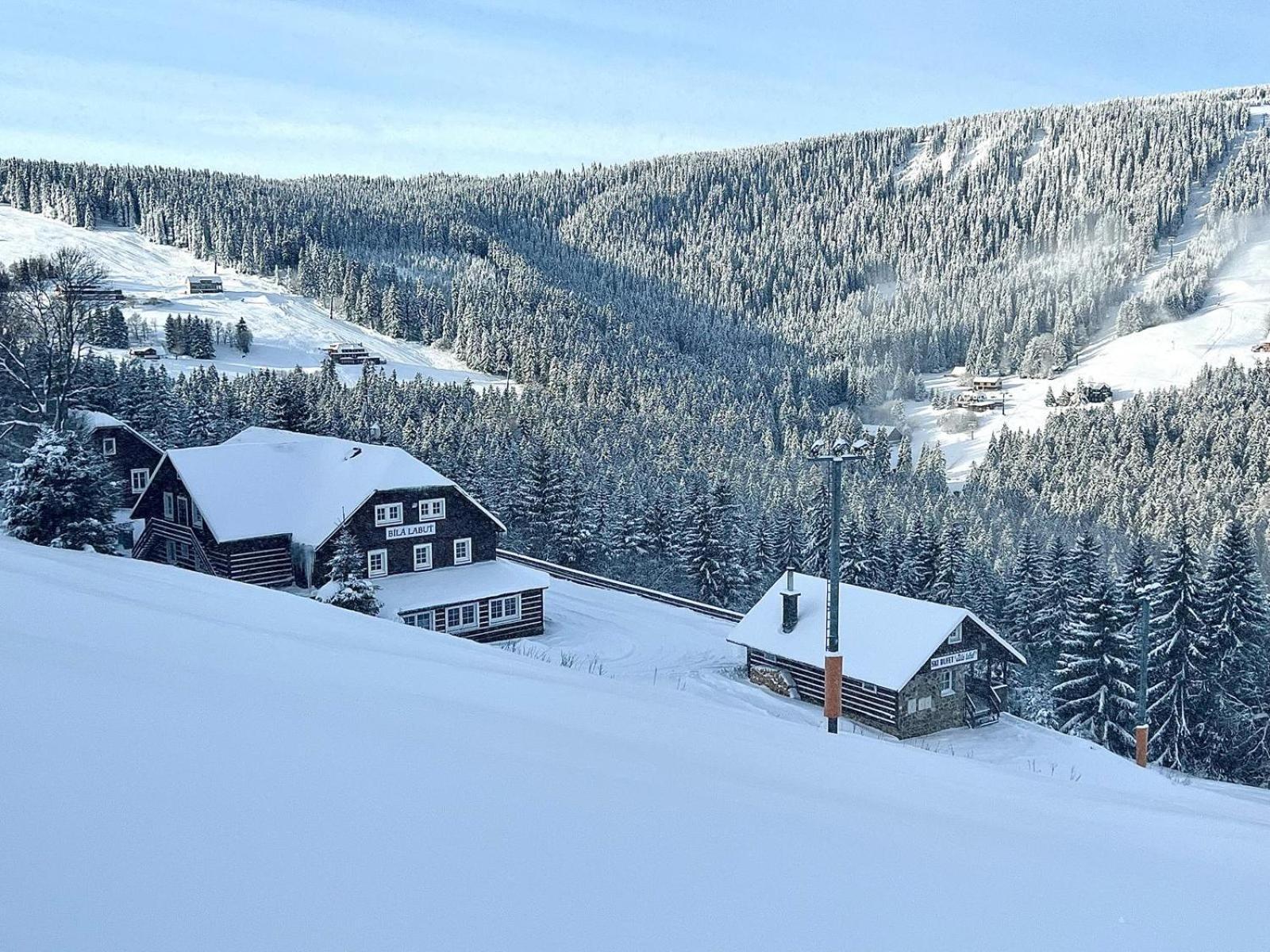 Bila Labut Horsky Hotylek Hotel Pec pod Snezkou Exterior photo